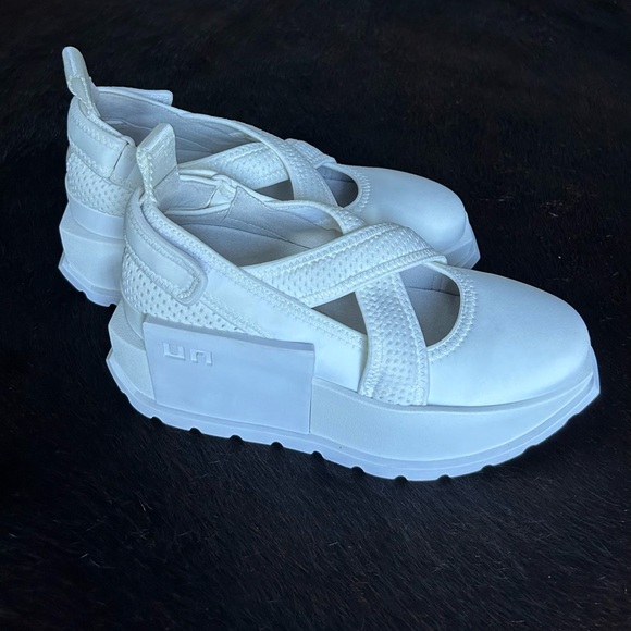 NEW  UNITED NUDE  White Women Shoes Size 36 - Picture 4 of 10